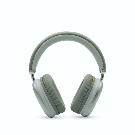 white headphones on a white background